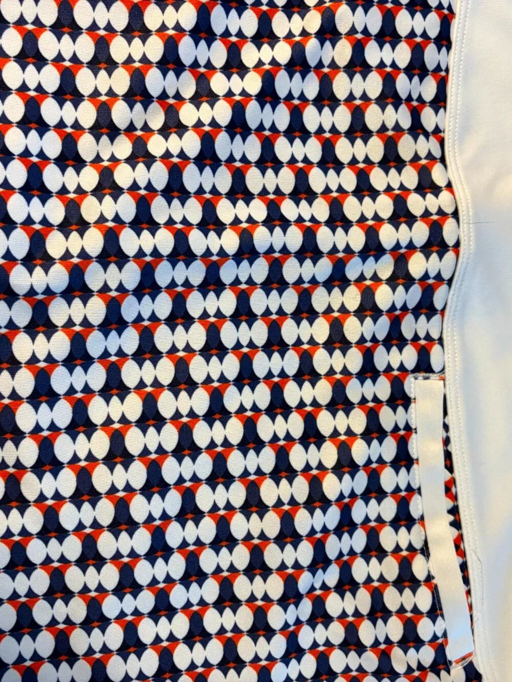 Grand Slam Womens Pull On Golf Tennis Skort XL White, Red,  Blue Print  Stretch - Picture 7 of 7